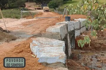 Foto - INSTALAÇÃO DE BUEIROS METÁLICOS.